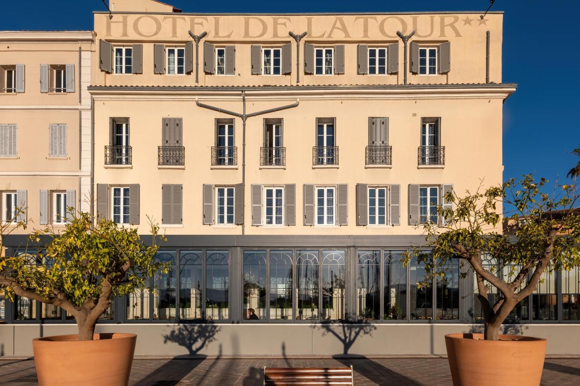 Hotel Restaurant De La Tour Sanary-sur-Mer Exterior foto